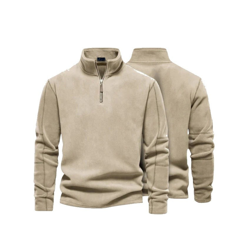 RL Men’s Premium Fleece Quarter-Zip Jacket