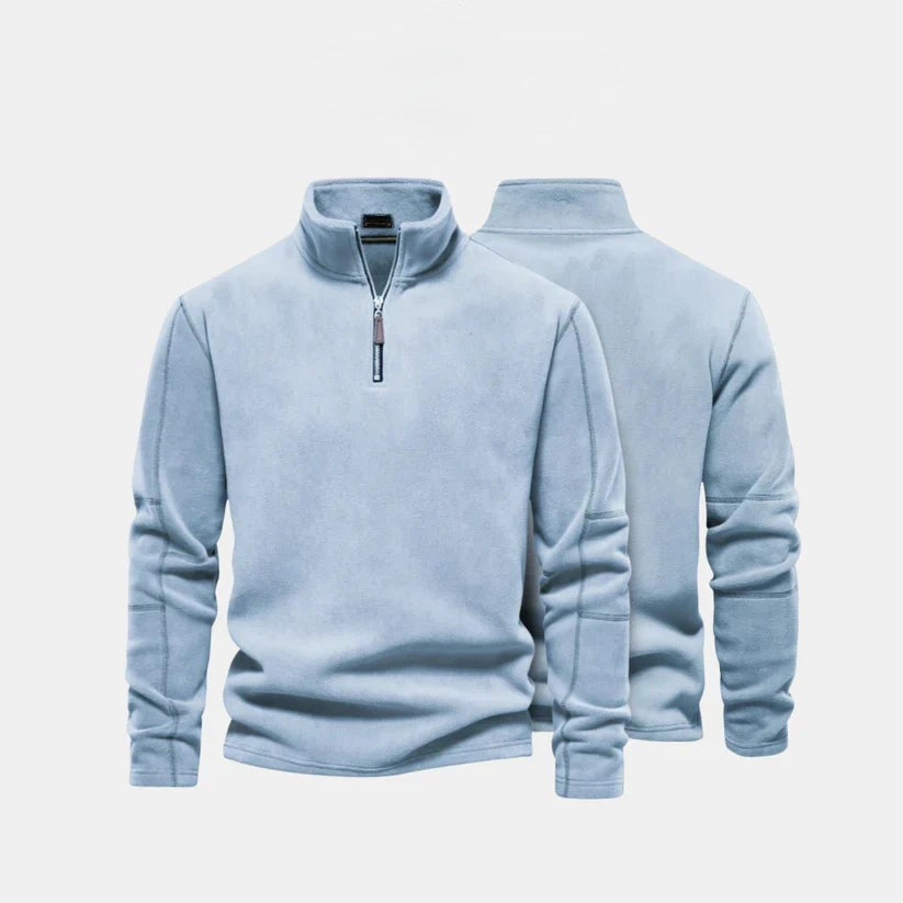 RL Men’s Premium Fleece Quarter-Zip Jacket