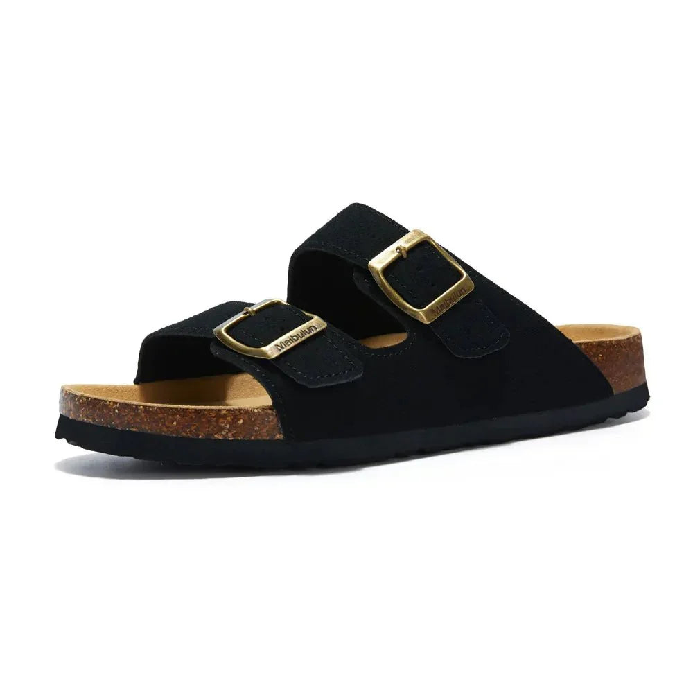 St. James - Maibulun Sandalia in Carmocio Premium – Nera