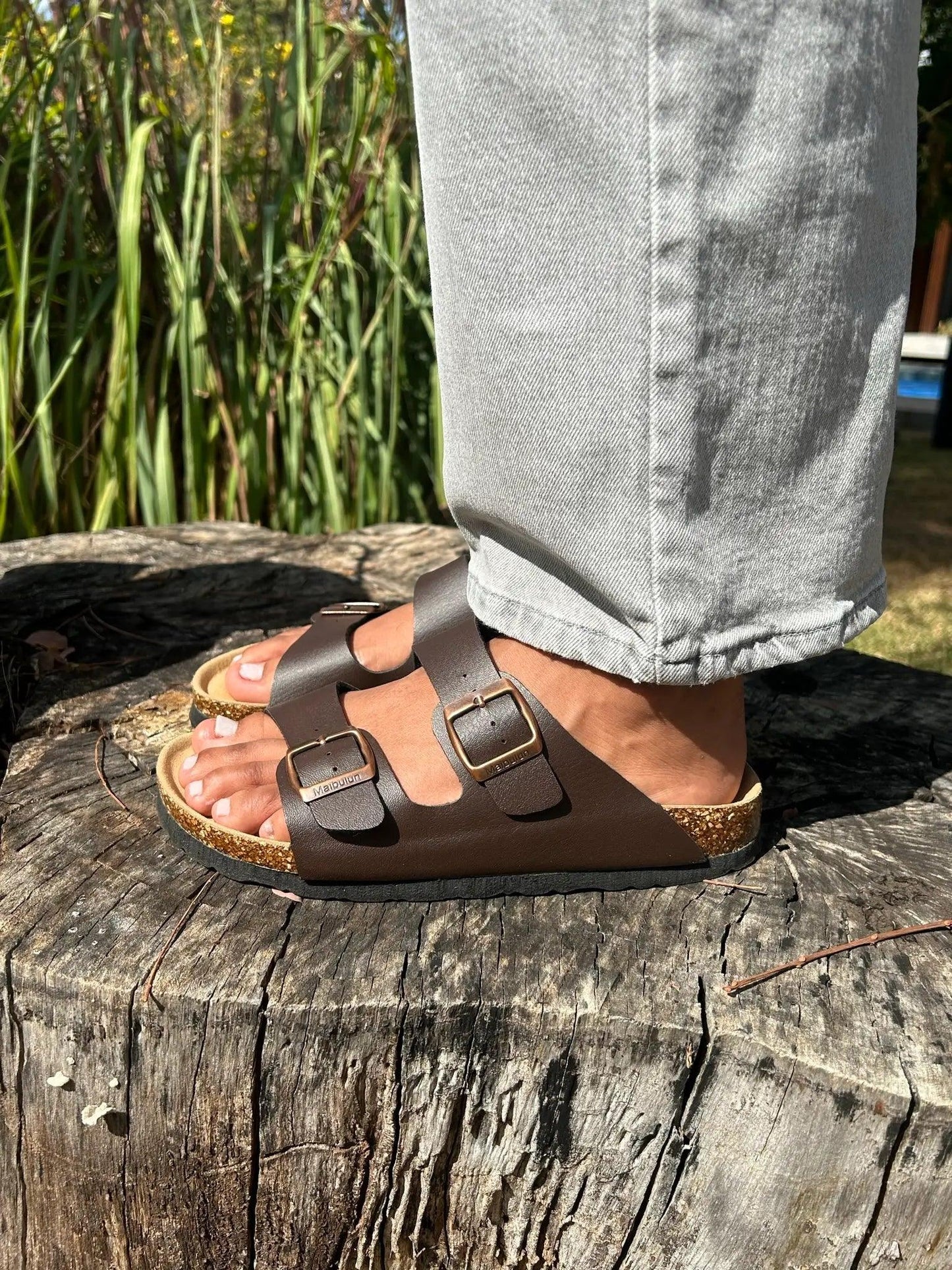 St. James - Birken Sandalia in Pelle Premium – Marrone