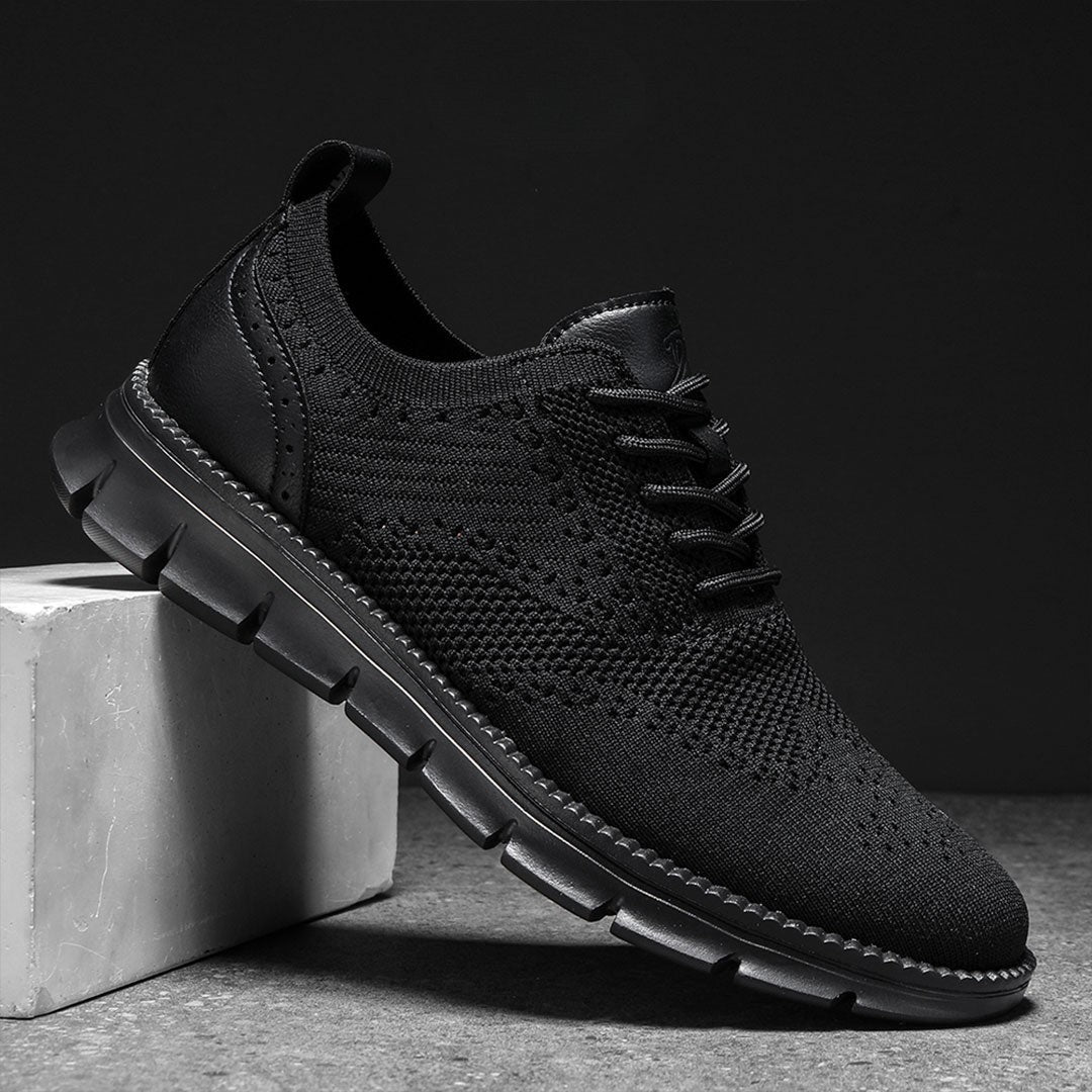 St. James - Flexknit Sneaker Comode ed Eleganti - Nero
