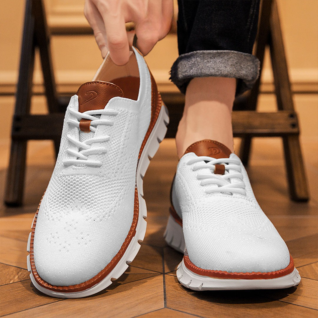 St. James - Flexknit Sneaker Comode ed Eleganti per Tutti i Giorni - Bianco