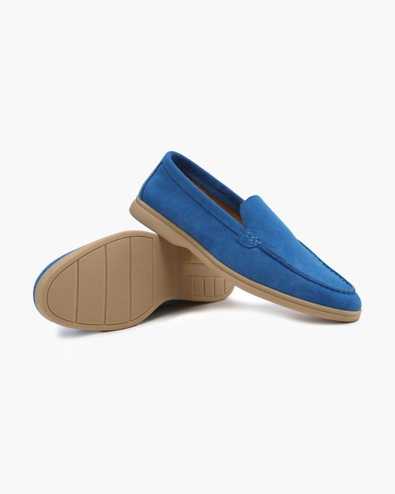 St. James – Mocassino Camoscio Confortevole - Blu