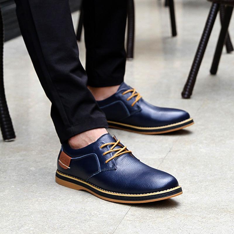 St. James - Scarpa Elegante in Pelle Premium Comode – Blu