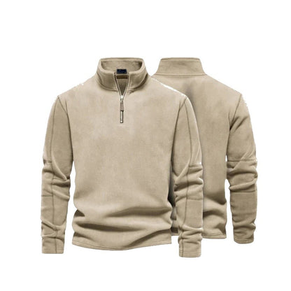 RL Men’s Premium Fleece Quarter-Zip Jacket