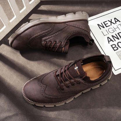 St. James - Atlas Sneakers da Uomo Comode ed Eleganti – Marrone