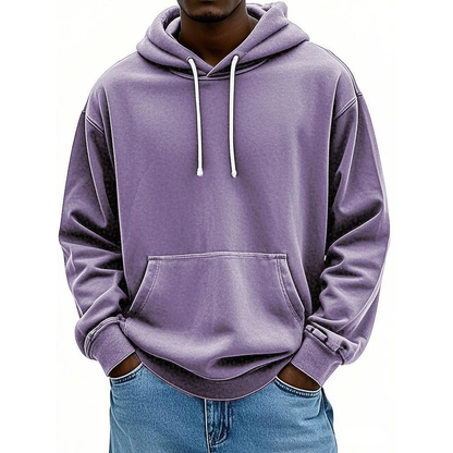 Fashionable Casual Loose Hooded Sweatshirt