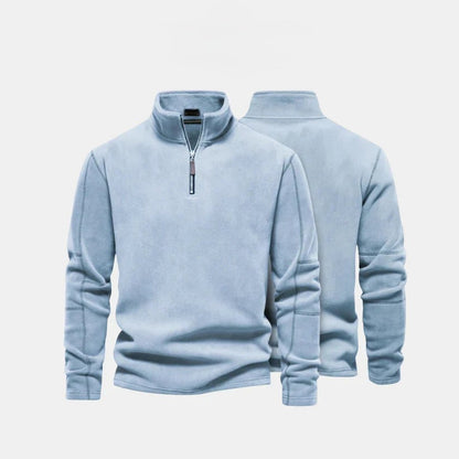 RL Men’s Premium Fleece Quarter-Zip Jacket
