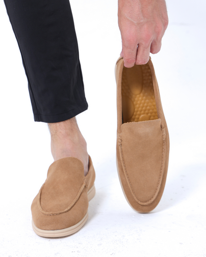 St. James – Mocassino Camoscio Confortevole - Caramello