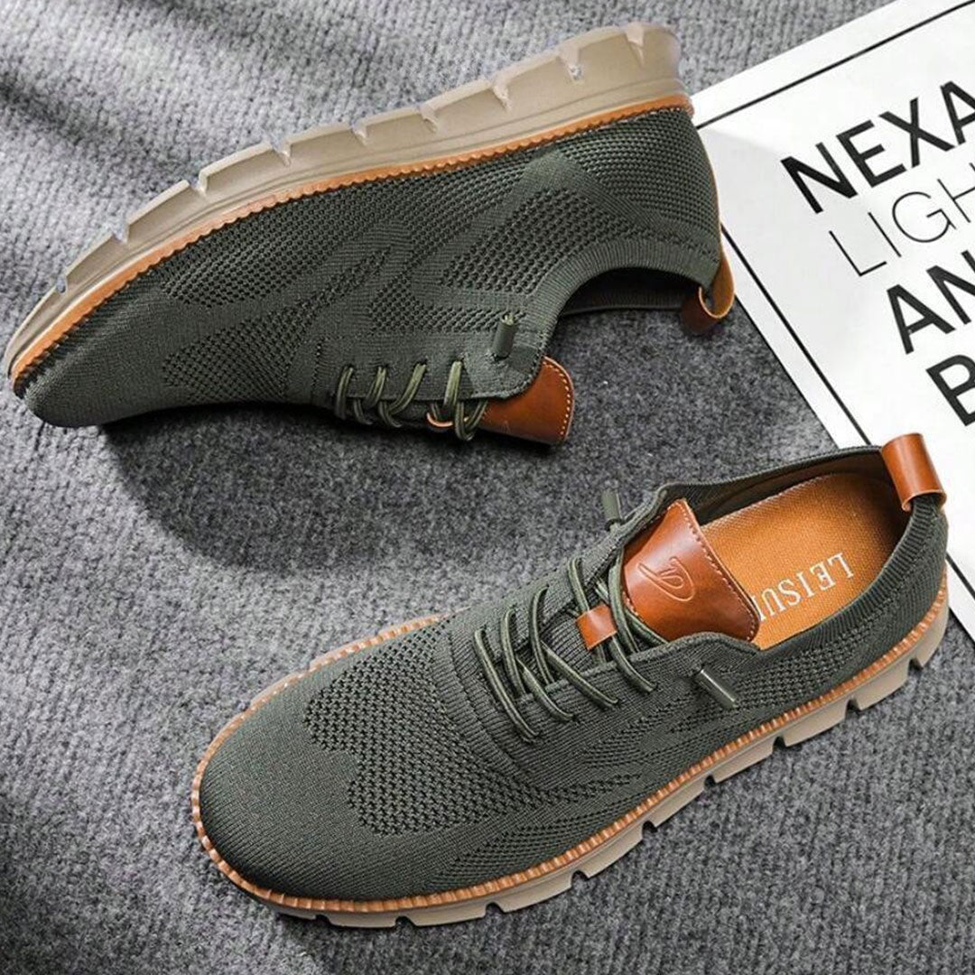 St. James - Urban Sneaker Traspirante ed Elegante Edizione Limitata - Verde Scuro