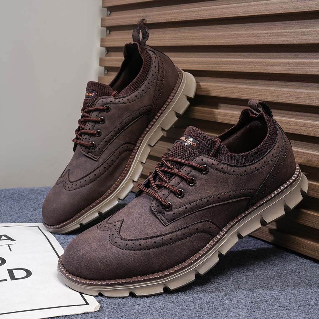 St. James - Atlas Sneakers da Uomo Comode ed Eleganti – Marrone