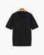 St. James - Ribbed Camicia Polo in Maglia Premium – Nero