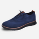 St. James - Sneakers urban comode edizione limitata con suola nera – Blu Navy