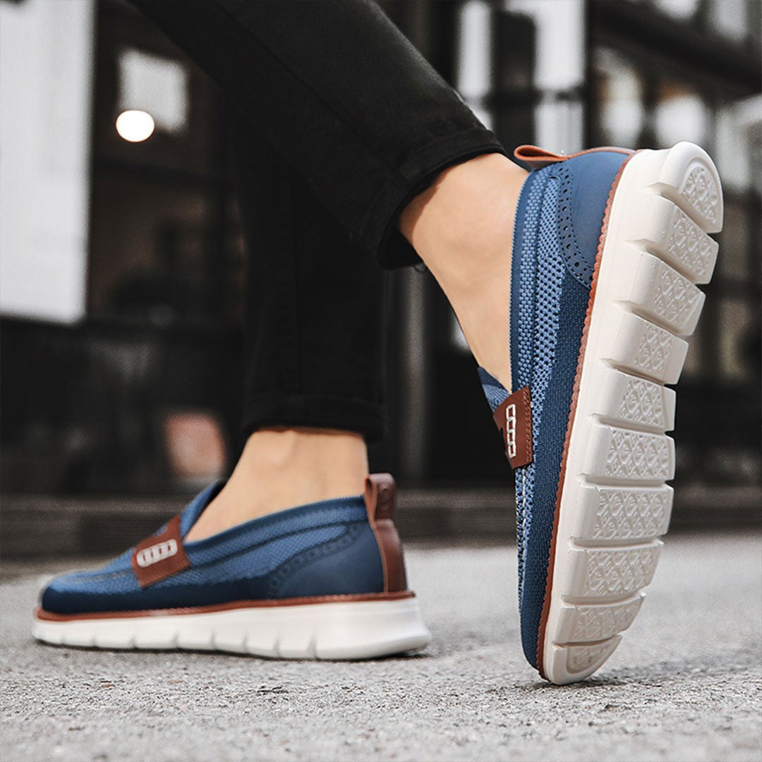 St. James - Mayfair Mocassini da Uomo Eleganti e Comodi – Blu