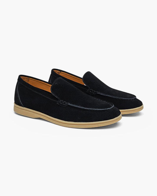 St. James – Mocassino Camoscio Confortevole - Nero