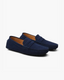 St. James – Mocassino Elegante in Camoscio Premium – Blu Marino