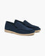 St. James – Mocassino Camoscio Confortevole - Blu Marino