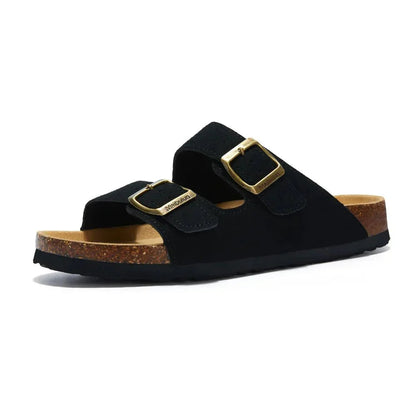 St. James - Maibulun Sandalia in Carmocio Premium – Nera
