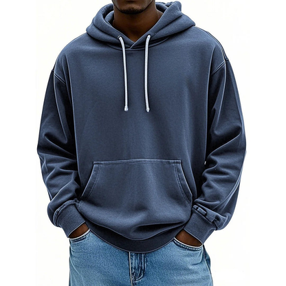 Fashionable Casual Loose Hooded Sweatshirt