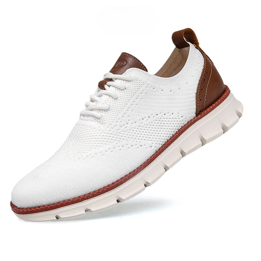 St. James - Flexknit Sneaker Comode ed Eleganti per Tutti i Giorni - Bianco