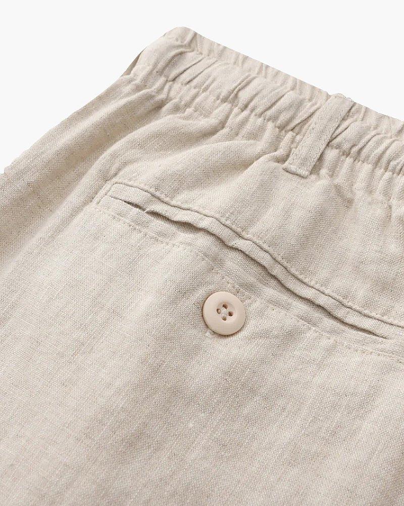 St. James - Casablanca Short in Lino Premium – Beige