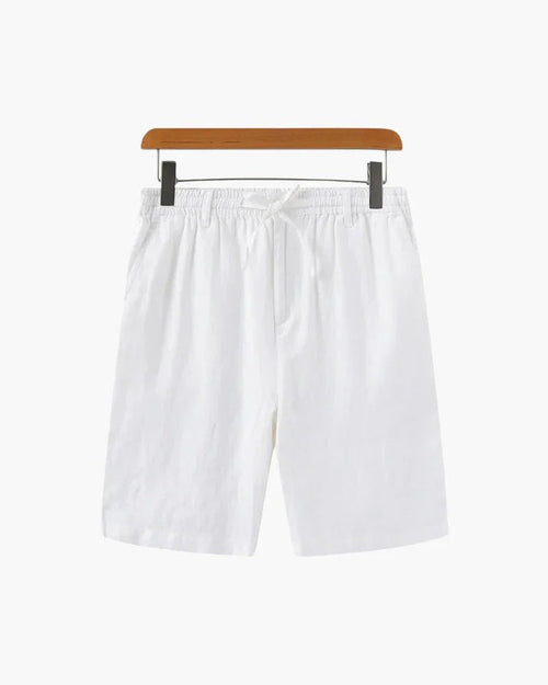 St. James - Casablanca Short in Lino Premium – Bianco