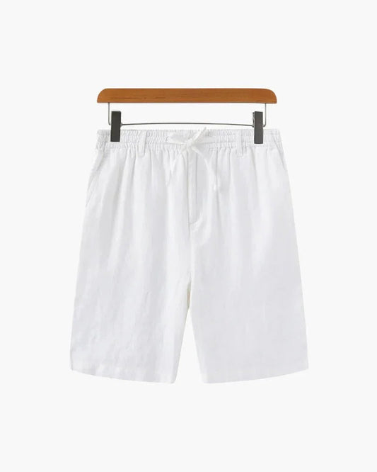 St. James - Casablanca Short in Lino Premium – Bianco
