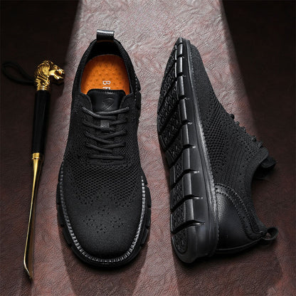 St. James - Flexknit Sneaker Comode ed Eleganti - Nero