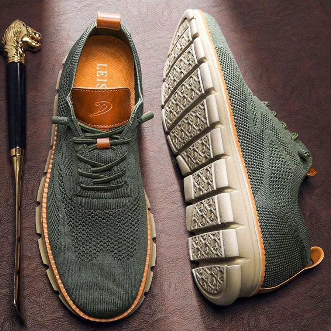 St. James - Urban Sneaker Traspirante ed Elegante Edizione Limitata - Verde Scuro