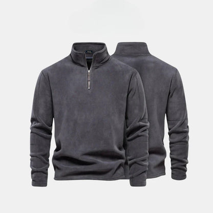 RL Men’s Premium Fleece Quarter-Zip Jacket