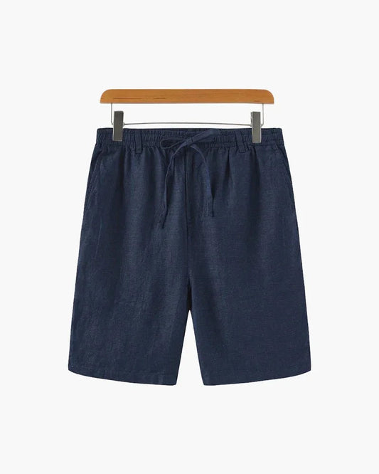 St. James - Casablanca Short in Lino Premium – Blu
