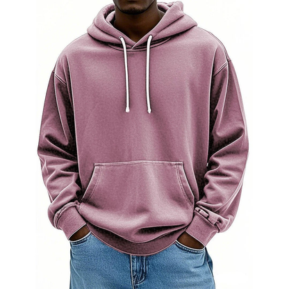 Fashionable Casual Loose Hooded Sweatshirt