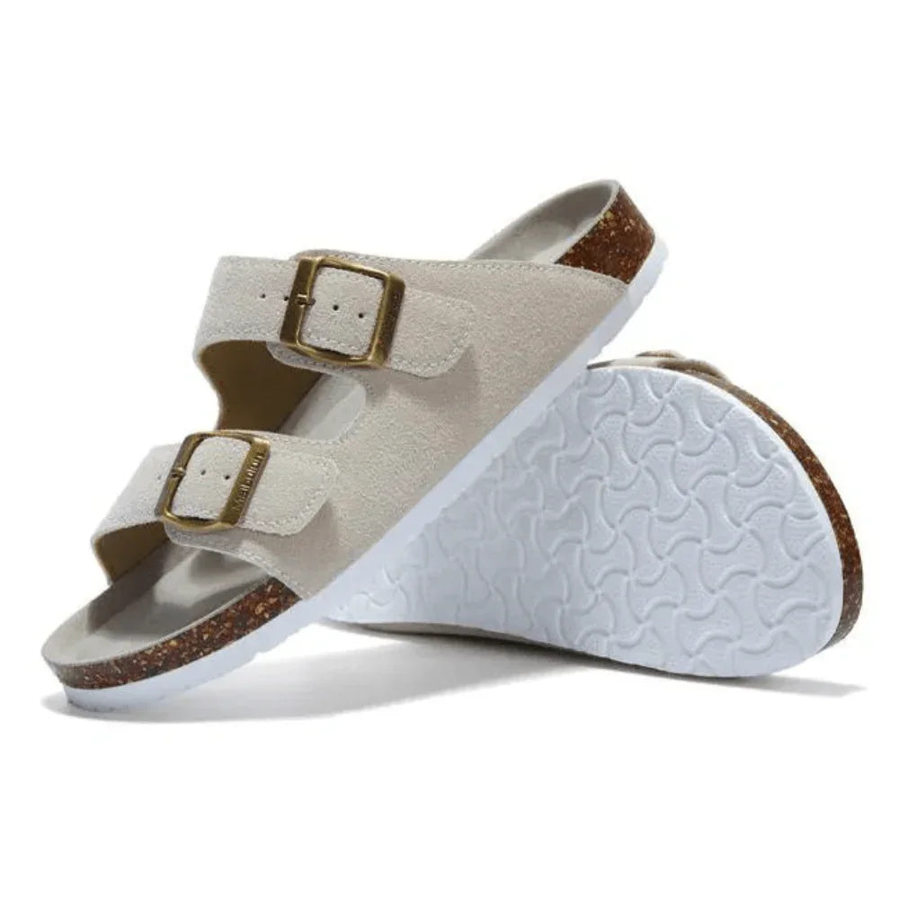 St. James - Maibulun Sandalia in Pelle Premium – Crema