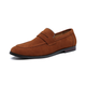 St. James - Marlow Mocassino Penny in Camoscio Premium – Marrone