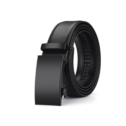 St. James - Cintura in Pelle Premium Ultra-elegante e Flessibile - Nero