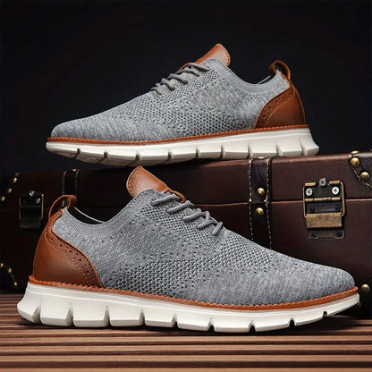 St. James - Flexknit Sneaker Comode ed Eleganti - Grigio