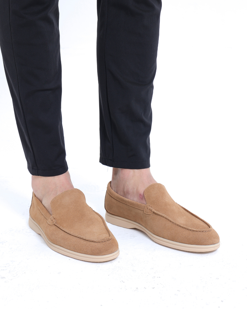 St. James – Mocassino Camoscio Confortevole - Caramello