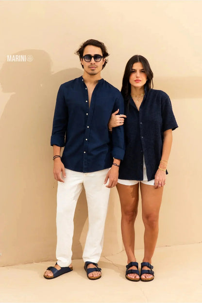 St. James - Birken Sandalia in Pelle Premium – Blu