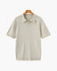 St. James - Ribbed Camicia Polo in Maglia Premium – Beige