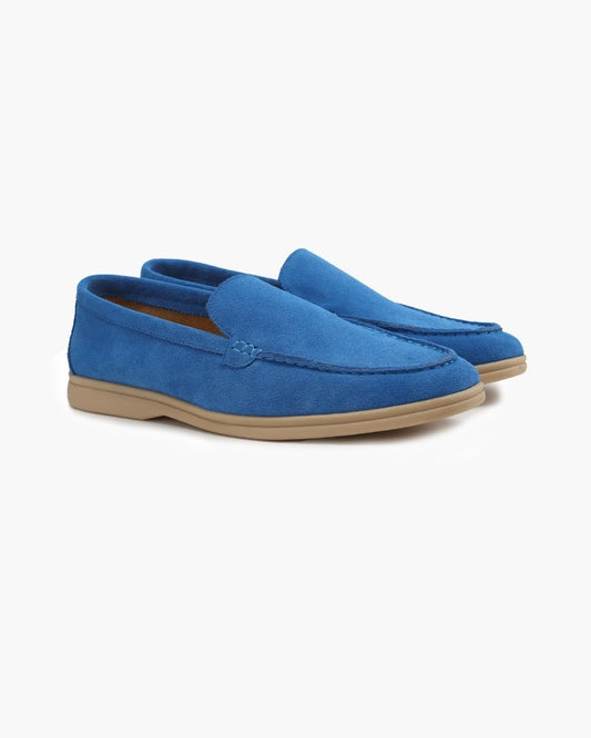 St. James – Mocassino Camoscio Confortevole - Blu