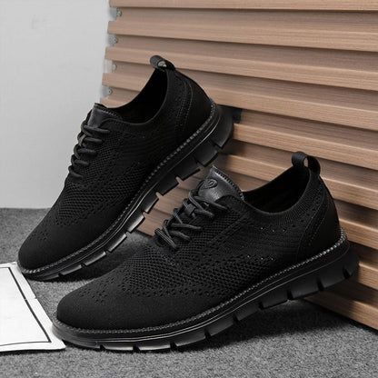 St. James - Flexknit Sneaker Comode ed Eleganti - Nero