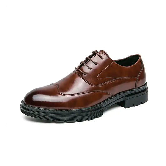 St. James - Scarpe in Vera Pelle Lucida Eleganti & di Lusso - Marrone
