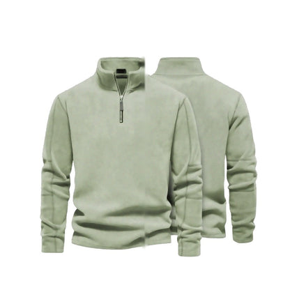 RL Men’s Premium Fleece Quarter-Zip Jacket